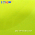 Fluorescencyjny żółty materiał Poly / Cotton CVC Twill